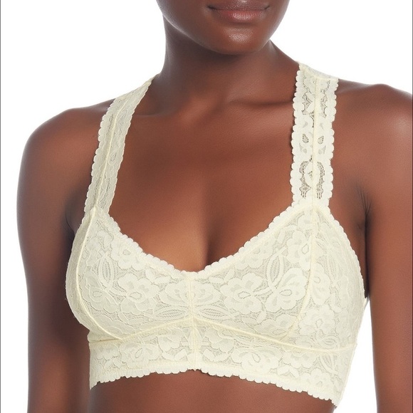 Free People Galloon Lace Racerback Bralette - Picture 1 of 6